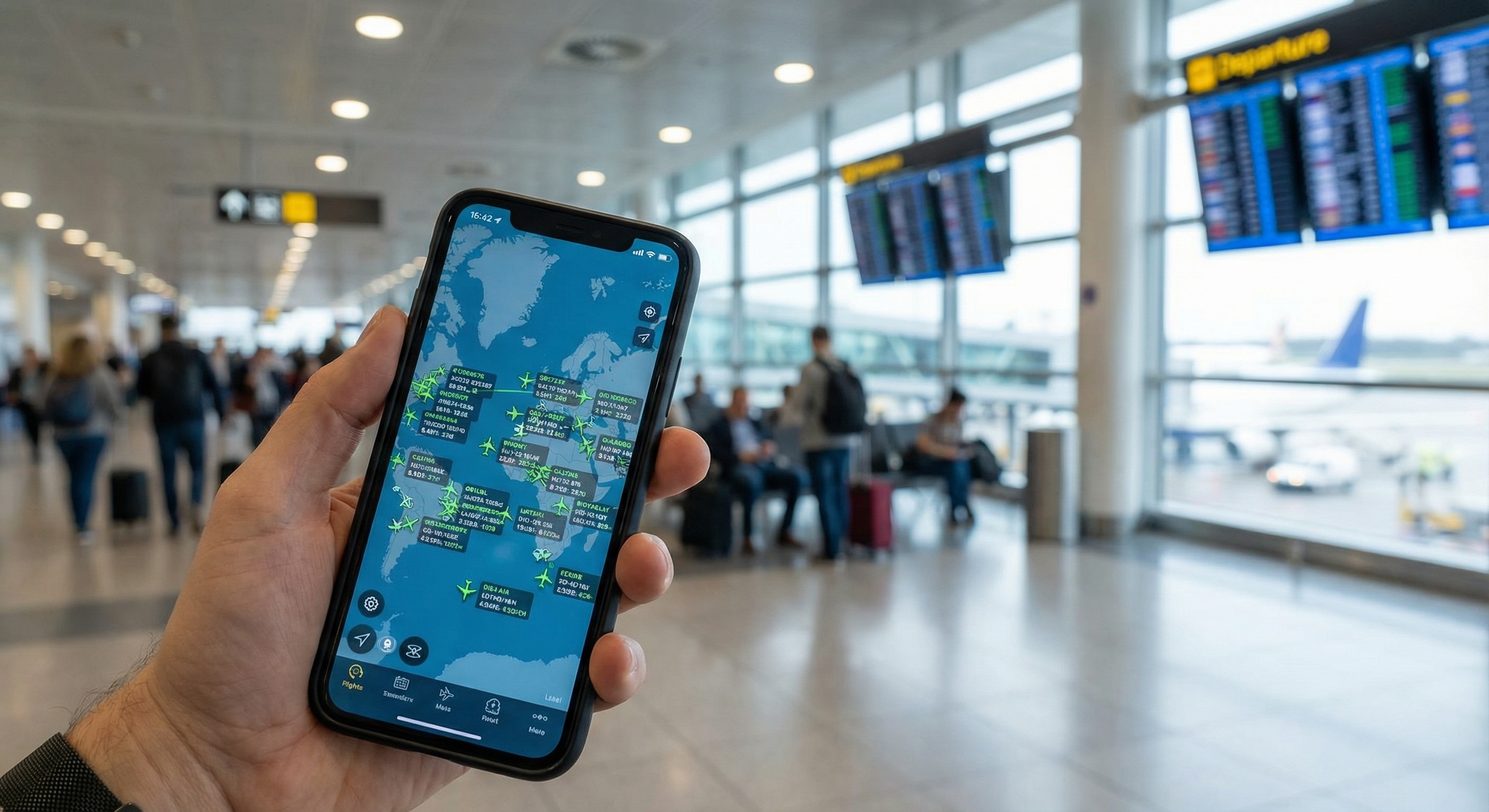 Flightradar24 nutzen - Flüge live verfolgen und tracken